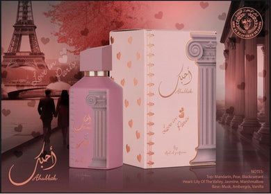 Ahubbak Love In Paris - Eau De Parfum By Ard Al Zaafaran 100ml 3.4 FL OZ