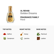 Golden Dreams for Women Eau De Parfum Spray by Al Rehab 50ml/1.7oz