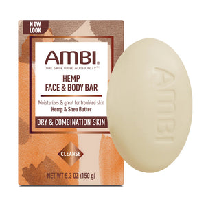 Ambi Hemp Face & Body Soap Bar 5.3 oz
