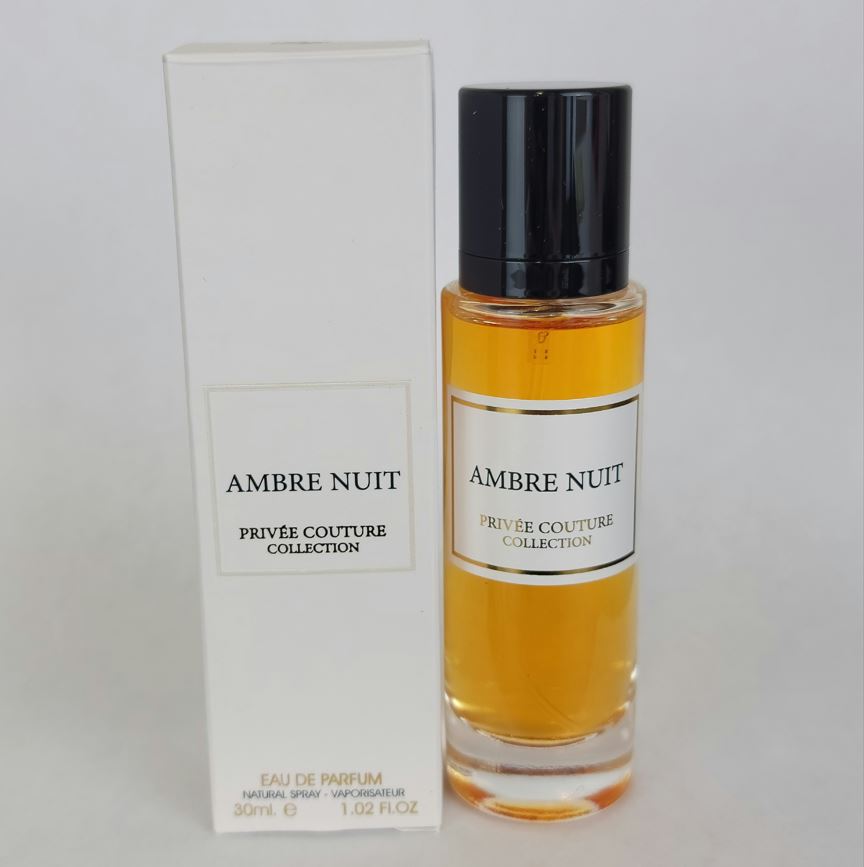 Ambre Nuit Privee Couture Collection Ard Al Zaafaran 30ml 1.02 FL OZ EDP