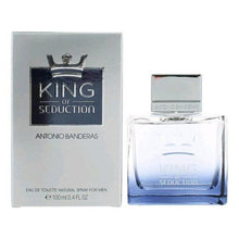 Antonio Banderas King of Seduction for Men Eau De Toilette Spray 100ml/3.4oz (TESTER)