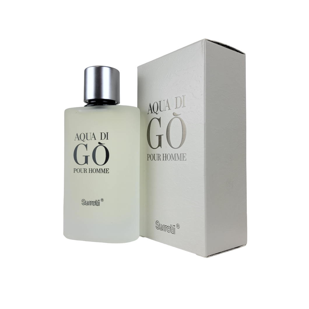 Aqua Di Go Pour Homme Eau De Parfum By Surrati 100ml 3.4 FL OZ