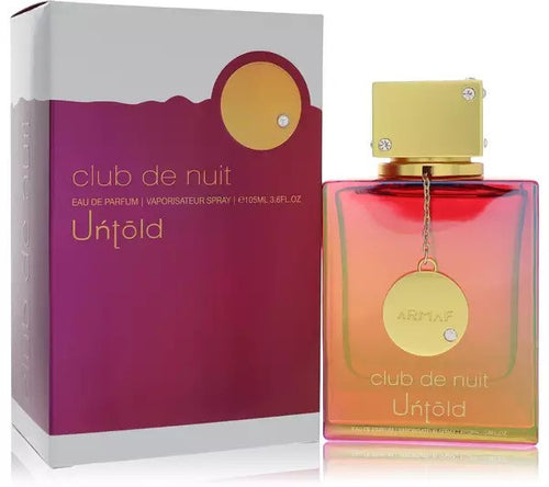 Club De Nuit Untold Eau De Parfum By Armaf 105 ML 3.6 FL OZ