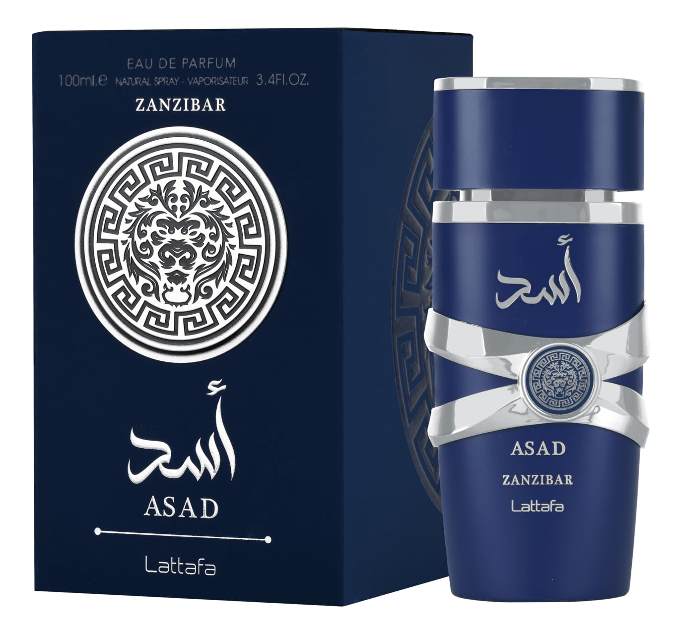 Amazon.com : Lattafa Perfumes Asad for Unisex Eau de Parfum