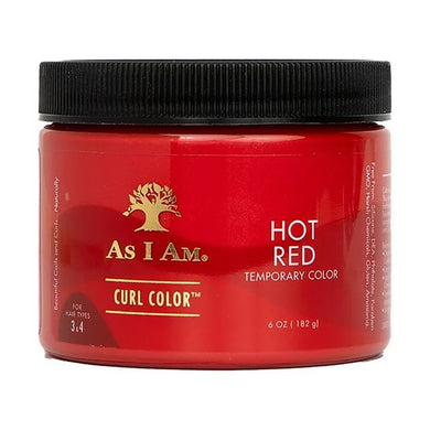 As I Am Curl Color Temporary Color Gel - Hot Red 6 oz