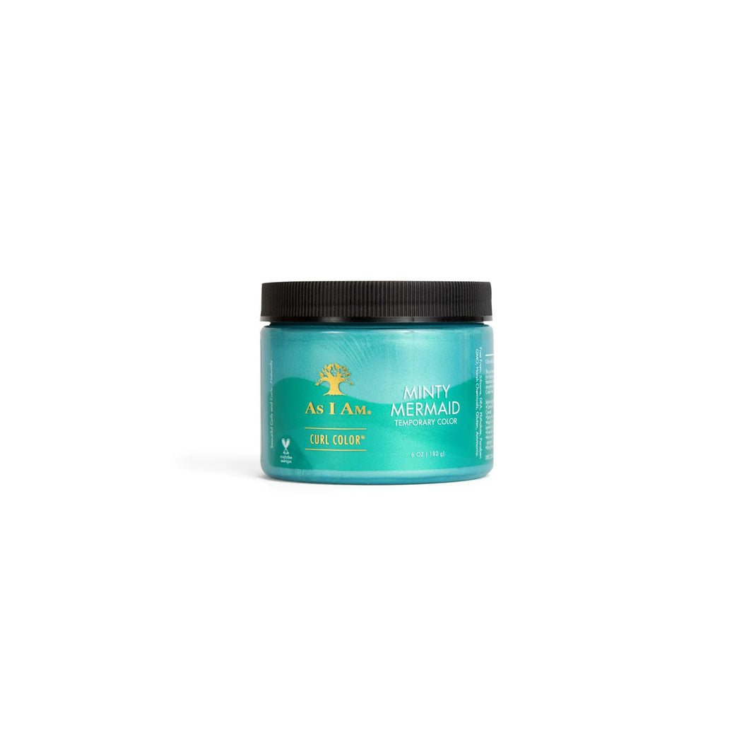 As I Am Curl Color Temporary Color Gel - Minty Mermaid 6 oz