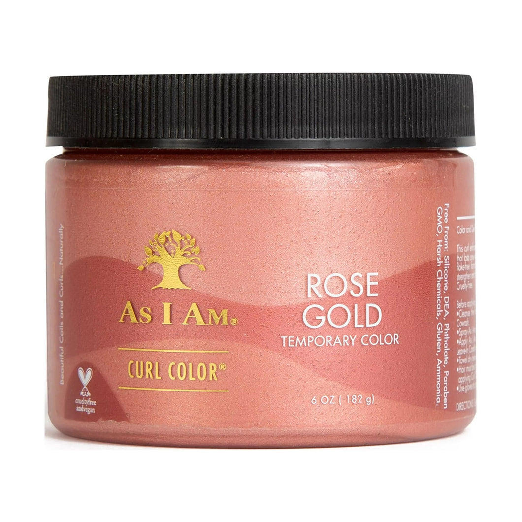 As I Am Curl Color Temporary Color Gel - Rose Gold 6 oz