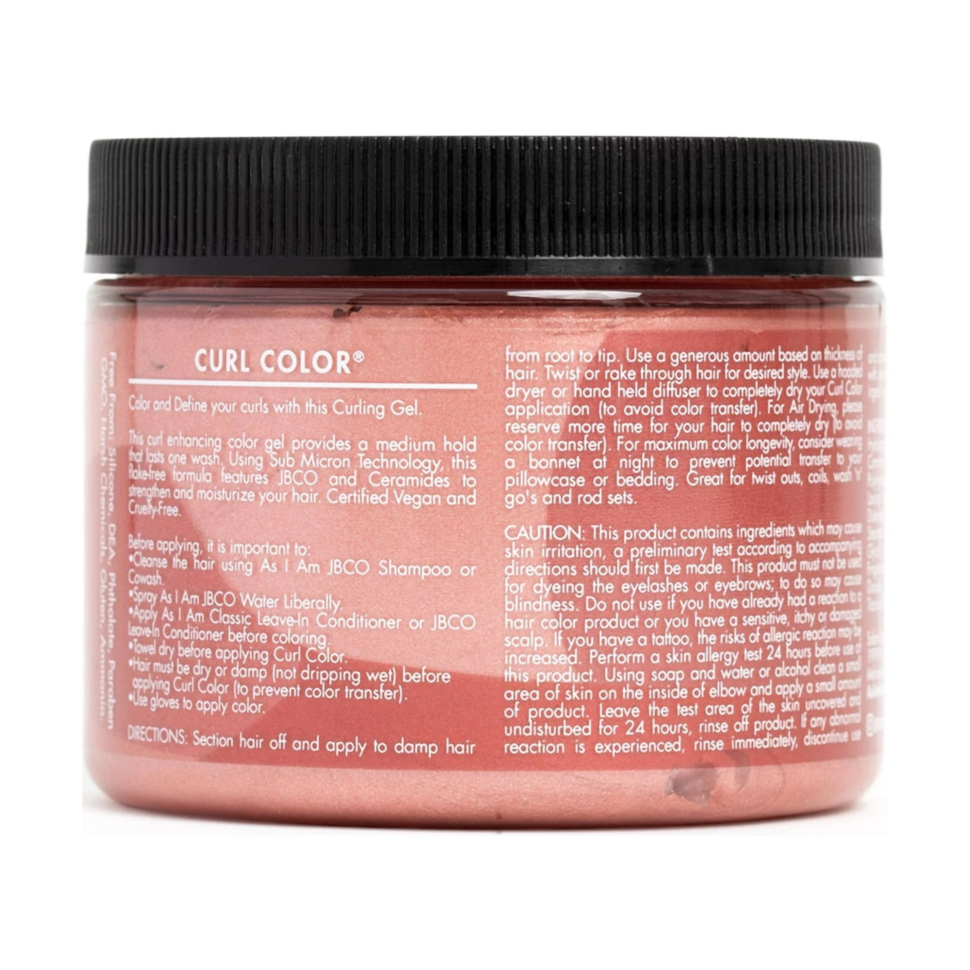 As I Am Curl Color Temporary Color Gel - Rose Gold 6 oz – Triple
