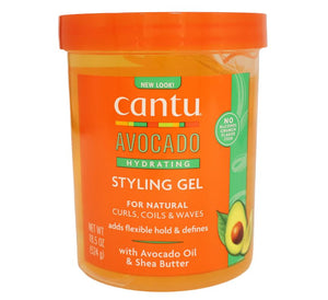 Cantu Avocado Hydrating Styling Gel 18.5 oz 524 gm