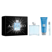 Azzaro Men's Chrome 3pcs EDT Gift Set (3.3oz EDT, 2.5oz shampoo, 0.33oz travel sp)