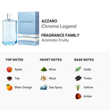 Azzaro Chrome Legend for Men Eau De Toilette Spray 125ml/4.2oz