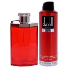 Dunhill Desire Red for Men 2 piece Gift Set (3.4oz EDT and 6oz body spray)