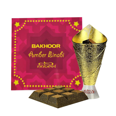 Bakhoor Amber Einabi - Bukhoor Incense - By Nabeel - 40gm