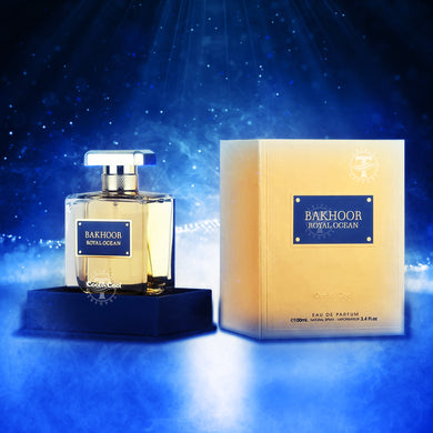 Bakhoor Royal Ocean Eau De Parfum By Cool & Cool 100ml 3.4 FL OZ Oriental Perfume