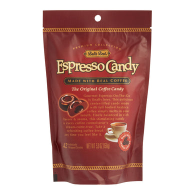 Espresso Candy Made With Real Coffee By Bali's  Best 42 Pieces Per Bag (Net Wt 5.3 oz 150g)