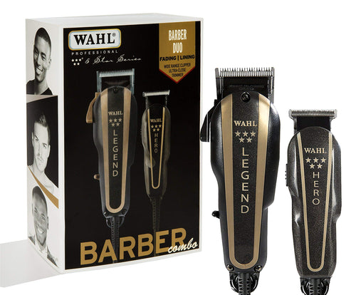 WAHL Barber Duo Fading & Lining Clipper & Trimmer Combo
