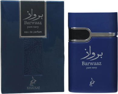Barwaaz Pure Navy Eau De Parfum by Khadlaj  100ml 3.4 FL OZ