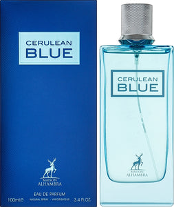Cerulean Blue Eau De Parfum by Maison Alhambra 100ml 3.4 FL OZ