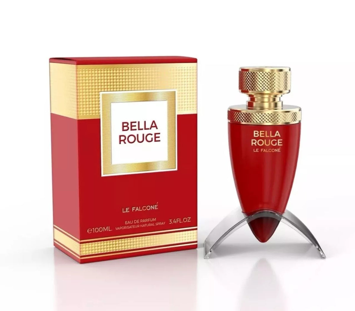 Bella Rouge Eau De Parfum By Le Falcone 100ml 3.4 FL OZ – Triple Traders