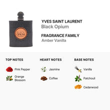 Yves Saint Laurent Black Opium for Women Eau De Parfum Spray 90ml/3.0oz