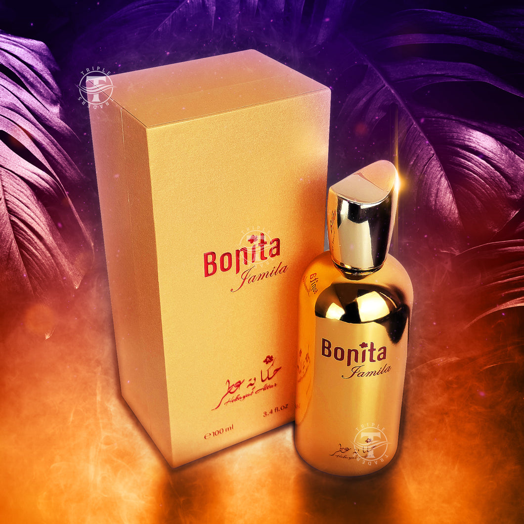 Bonita Jamila Eau De Parfum By Hekayat Attar 100ml 3.4 FL OZ