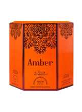 6X PIECES OF  Amber Roll On Oil Perfume - By Nabeel ( 6ml  x 6 )