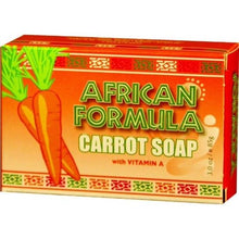Carrot Soap With Vitamin A Bar Soap 3.5 oz By African Formula Made In Jordan