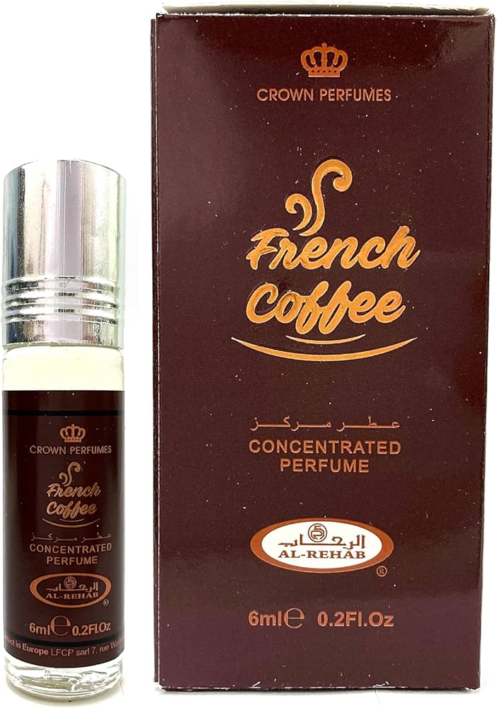 French Coffee 6ml Roll-On Perfume Oil By Al-Rehab Crown Perfumes