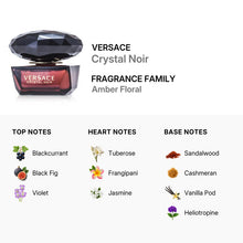 Versace Crystal Noir for Women Eau De Parfum Spray 50ml/1.7oz