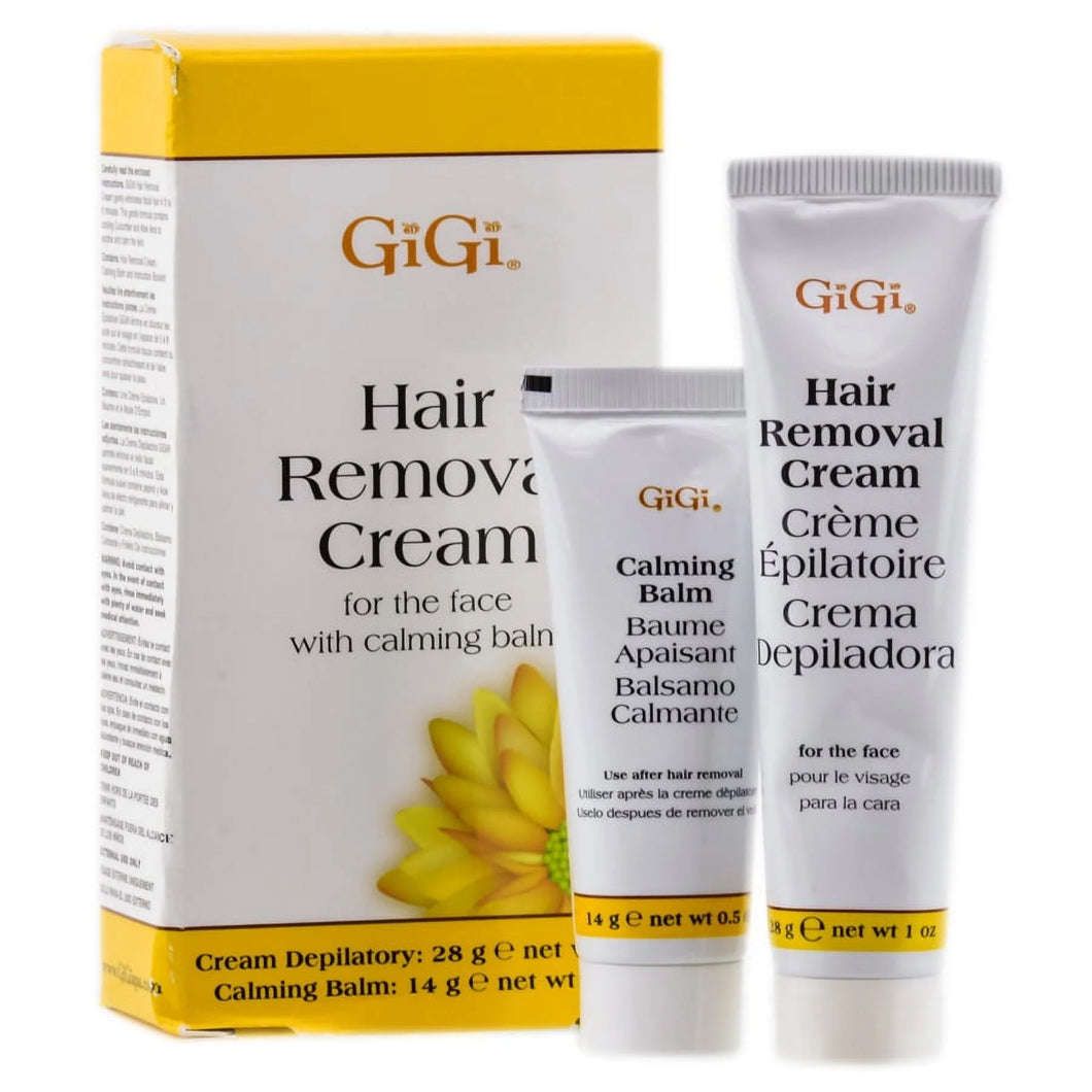 GiGi Hair Removal Cream for the Face With Calming Balm
