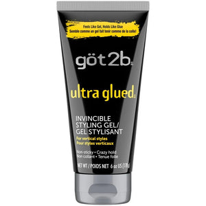 Got2b Ultra Glued Invincible Styling Gel 6 oz By Schwarzkopf