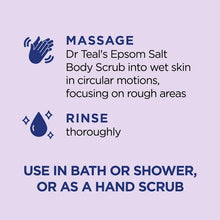 Dr Teal's Epsom Salt Body Scrub Soothe & Sleep with Lavender, 16 oz