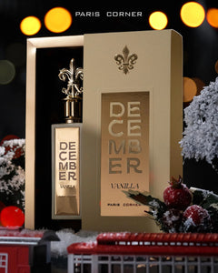 December Vanilla Eau De Parfum By Paris Corner 100ml 3.4 FL OZ