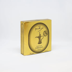 Dirham Gold - Bukhoor Incense - By Ard Al Zaafaran - 40gm