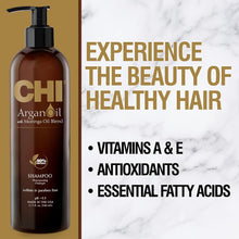 CHI Argan Oil With Moringa Oil Shampoo Sulfate & Paraben Free 11.5 fl oz (340ml)