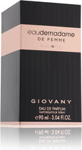 Eaudemadame De Femme Black N Rose Giovany Eau De Parfum 90ml 3.04 FL OZ By Fragrance World