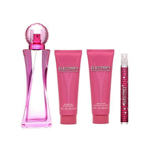 Paris Hilton Electrify, Perfume Gift Set for Women, 4 Pieces