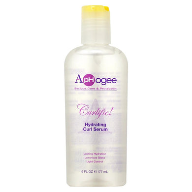 Curlific! Hydrating Curl Serum By Aphogee Serious Care & Protection 6 FL OZ 177 ML