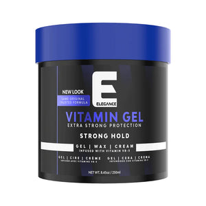 Elegance Vitamin Gel Extra Strong Hold 8.45 oz