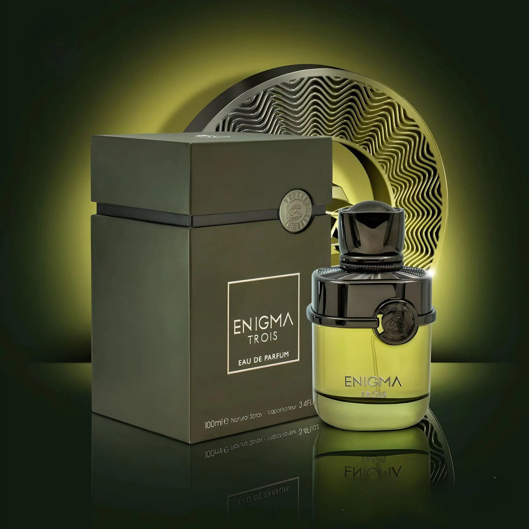 Enigma Trois for Unisex Eau de Parfum Spray 3.4 oz