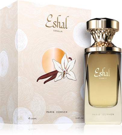 Eshal Vanilla Eau De Parfum Spray by Paris Corner 100ml/3.4oz