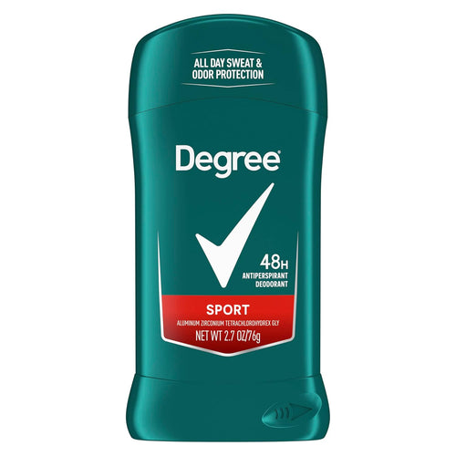 Degree SPORT Antiperspirant Deodorant 2.7 oz (76g) 48H Sweat & Odor Protection