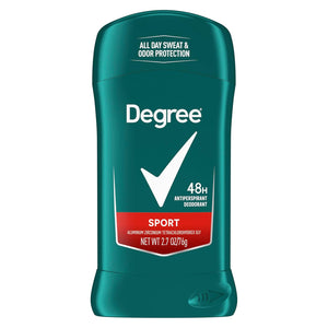 Degree SPORT Antiperspirant Deodorant 2.7 oz (76g) 48H Sweat & Odor Protection