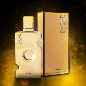 Evoke Gold Edition Eau De Parfum by Ajmal 75ml 2.5 FL OZ