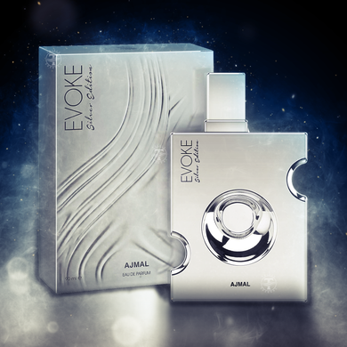 Evoke Silver Edition Eau De Parfum by Ajmal 90ml 3 FL OZ