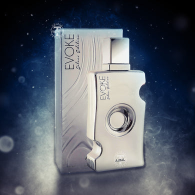 Evoke Silver Edition Eau De Parfum by Ajmal 75ml 2.5 FL OZ