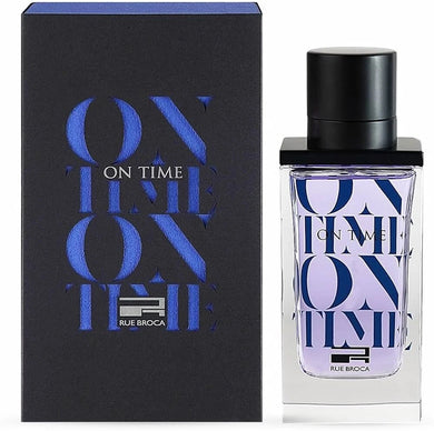 On Time Blue Eau De Parfum By Rue Broca Afnan 100ML 3.4 FL OZ