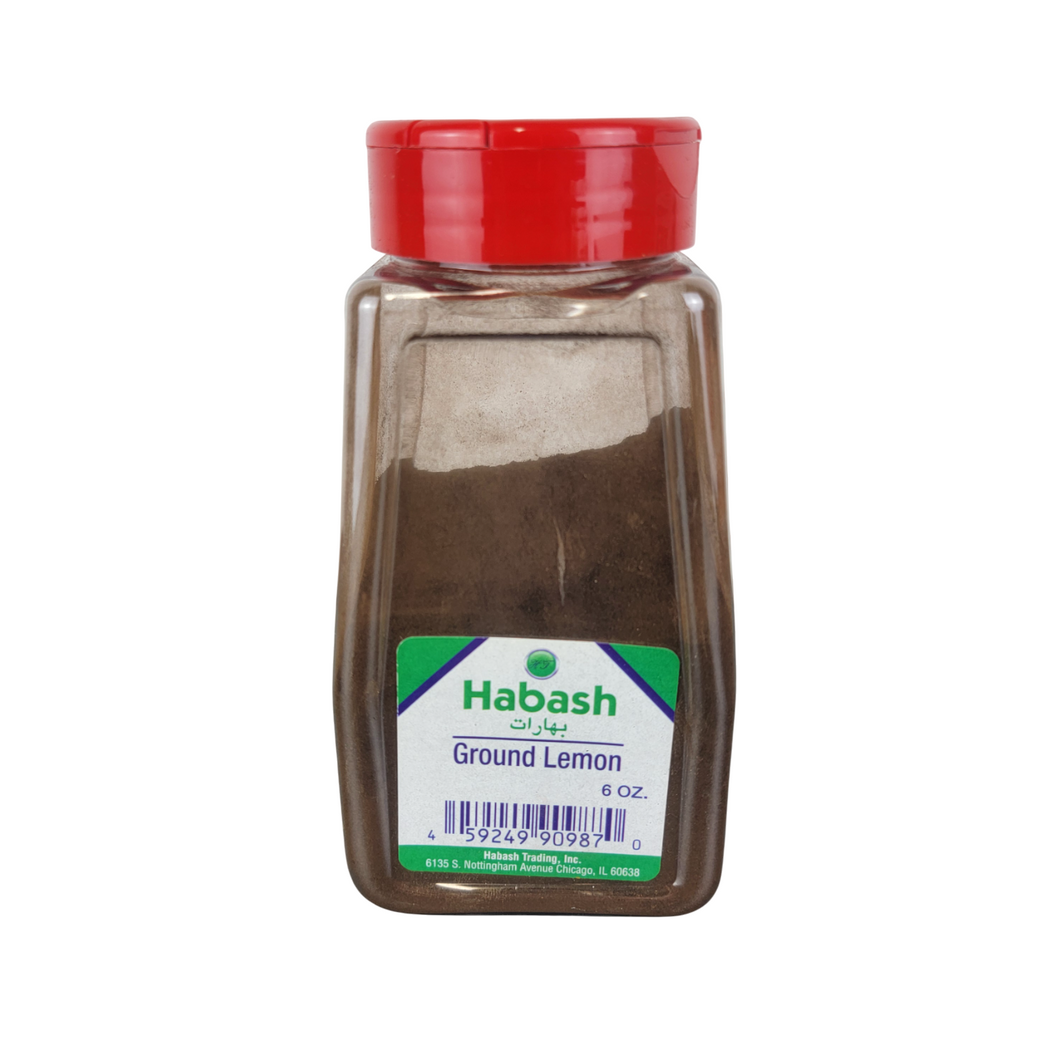 Ground Lemon 6oz By Habash Imported Spices