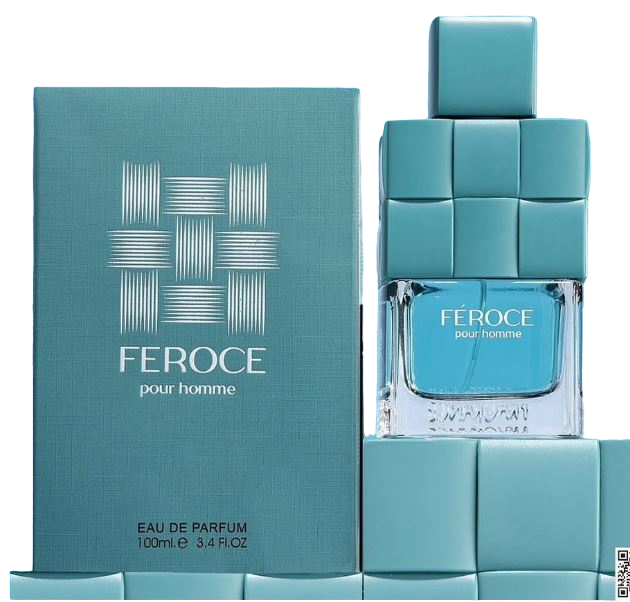 Feroce Pour Homme Eau De Parfum By Fragrance World 100ml 3.4 FL OZ