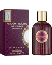 Eaudemadame De Femme Velvet Amber Eau De Parfum 90ml by Fragrance World